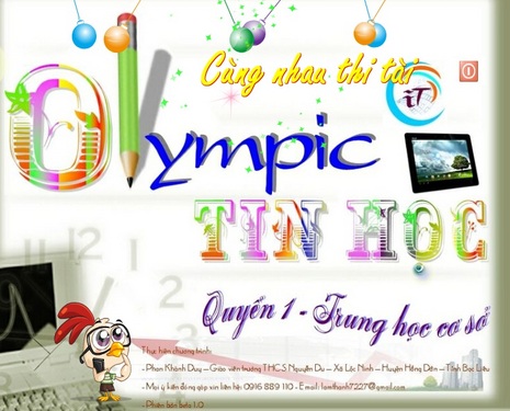 Phần mềm Olympic Tin học 6