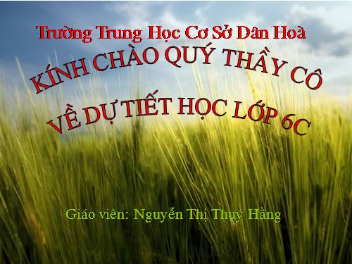 Bài 18. Trình bày trang văn bản và in