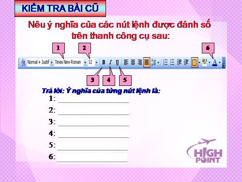 Bài thực hành 7. Em tập trình bày văn bản