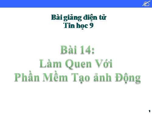 Bài 14. Soạn thảo văn bản đơn giản