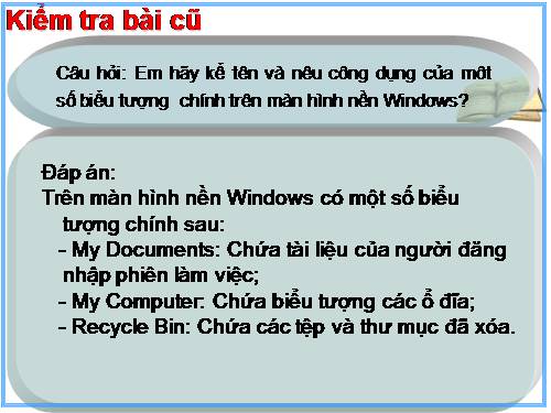 Bài thực hành 3. Các thao tác với thư mục