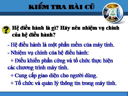 Bài 11. Tổ chức thông tin trong máy tính