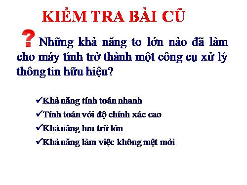 Bài 4. Máy tính và phần mềm máy tính