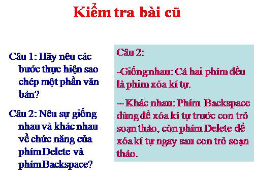 Bài đọc thêm 6. Từ máy chữ đến phần mềm soạn thảo văn bản