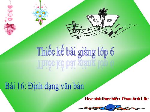 Bài 16. Định dạng văn bản