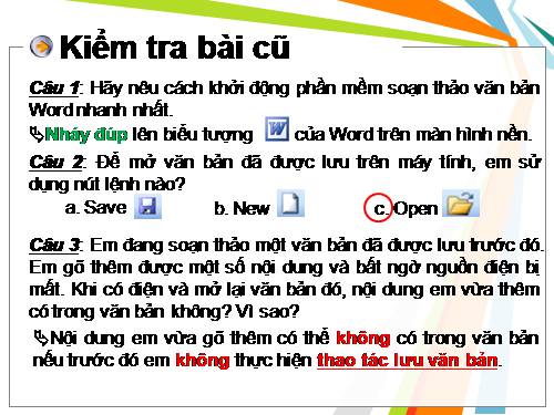 Bài 14. Soạn thảo văn bản đơn giản