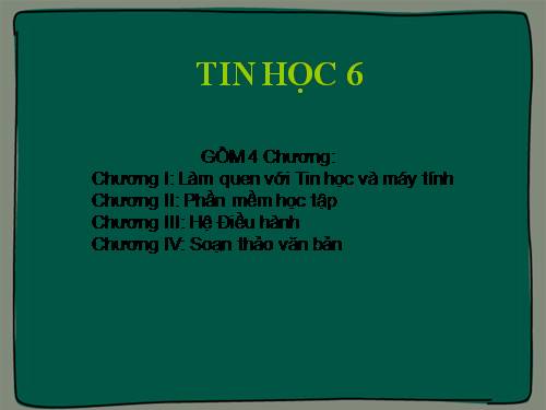 Bài 1. Thông tin và tin học