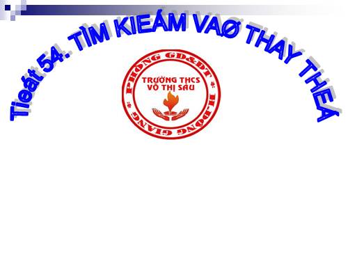 Bài 19. Tìm kiếm và thay thế