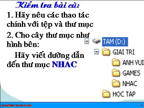 Bài 12. Hệ điều hành Windows