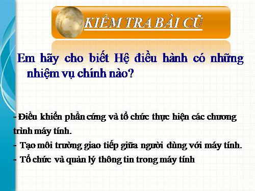 Bài 11. Tổ chức thông tin trong máy tính