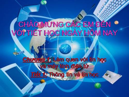 Bài 1. Thông tin và tin học