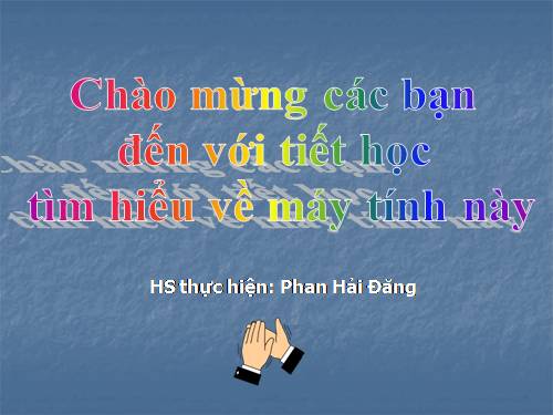 Tìm hiểu về máy tính điện tử