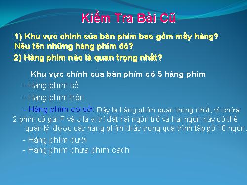 Bài 7. Sử dụng phần mềm Mario để luyện gõ phím