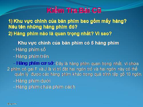 Bài 7. Sử dụng phần mềm Mario để luyện gõ phím