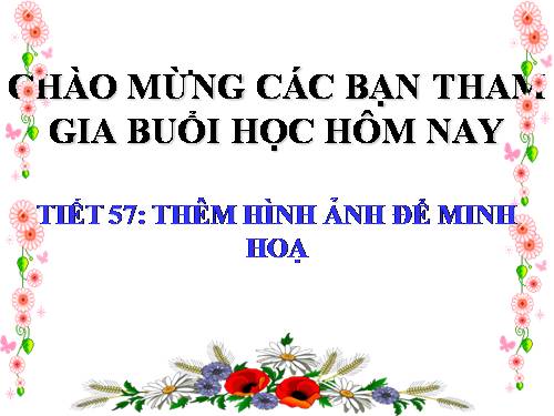 Bài 20. Thêm hình ảnh để minh họa