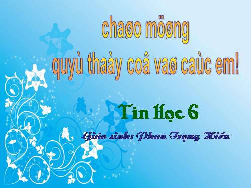 Bài 17. Định dạng đoạn văn bản