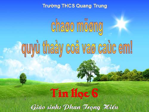 Bài 18. Trình bày trang văn bản và in