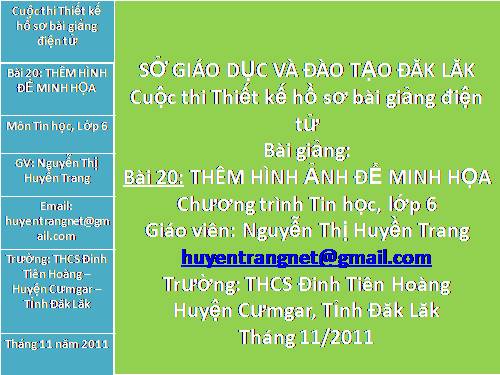 Bài 20. Thêm hình ảnh để minh họa