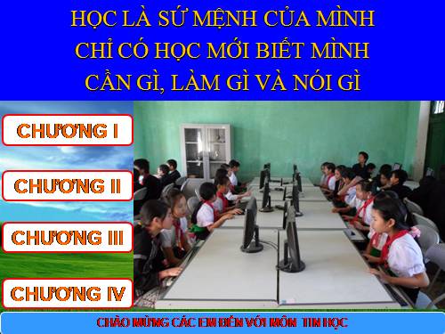 Bài 1. Thông tin và tin học