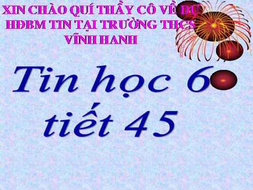 Bài thực hành 6. Em tập chỉnh sửa văn bản