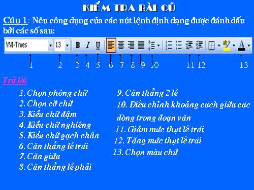 Bài 18. Trình bày trang văn bản và in