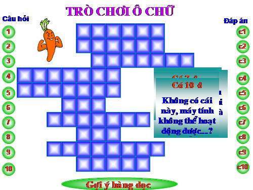 Trò chơi Ôn tập HKI