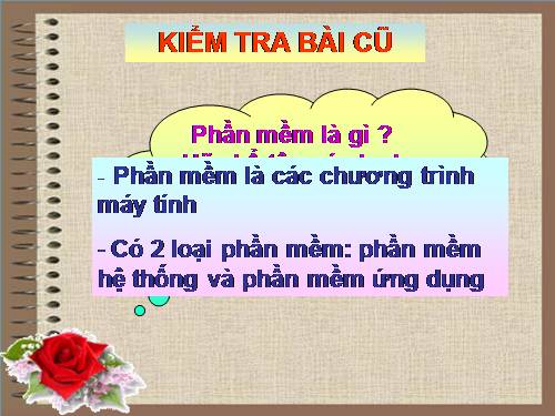 Bài 9. Vì sao cần có hệ điều hành?