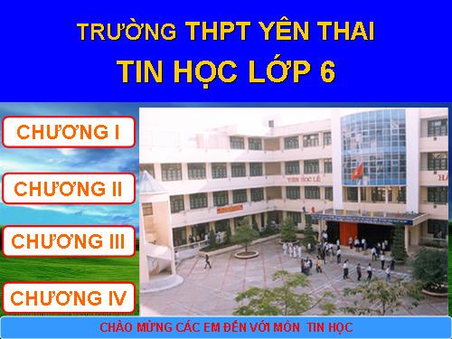 Bài 1. Thông tin và tin học