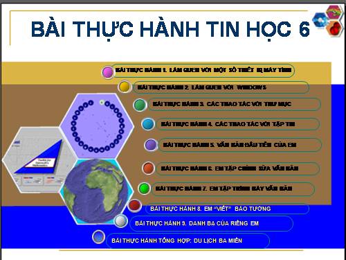 Bài thực hành 1. Làm quen với một số thiết bị máy tính