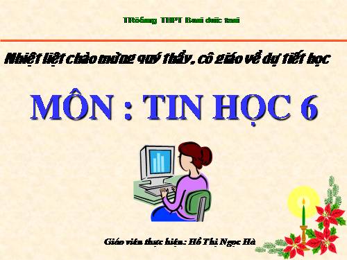 Bài thực hành 7. Em tập trình bày văn bản