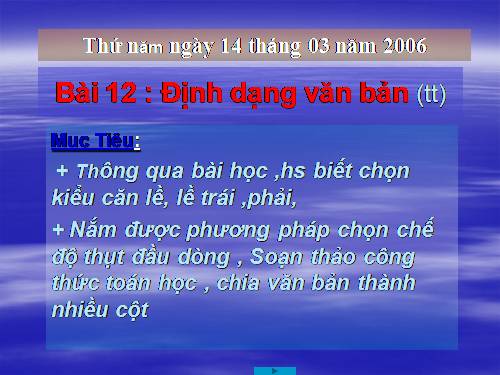 Bài 16. Định dạng văn bản