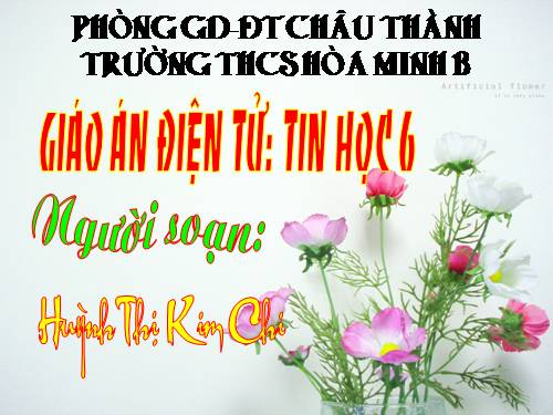 Bài thực hành 1. Làm quen với một số thiết bị máy tính