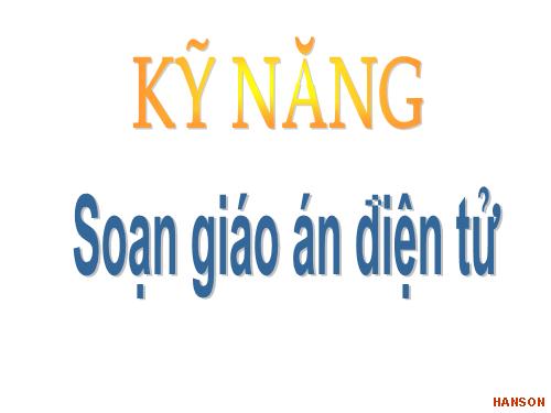 KI NANG SOAN GADT