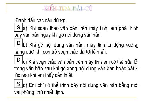 Bài 15. Chỉnh sửa văn bản