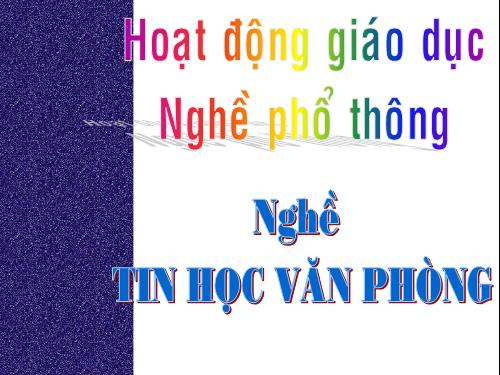 Bài 16. Định dạng văn bản