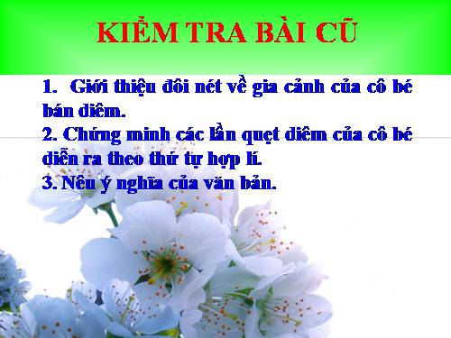 Bài 1. Tôi đi học