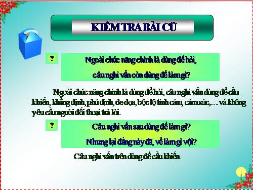 Bài 17. Kiểm tra tổng hợp cuối học kì I