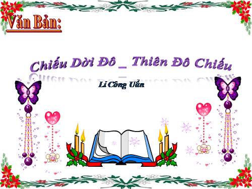 Bài 22. Chiếu dời đô (Thiên đô chiếu)