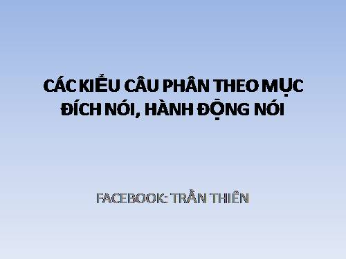 Bài 20. Câu cầu khiến