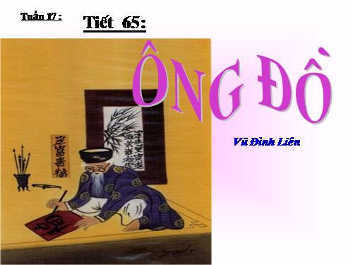 Bài 18. Ông đồ