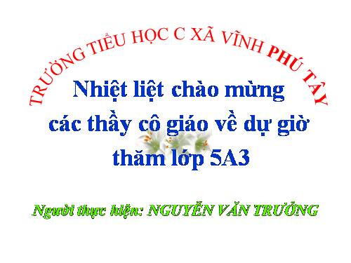 Giải toán về tỉ số phần trăm (tiếp theo)