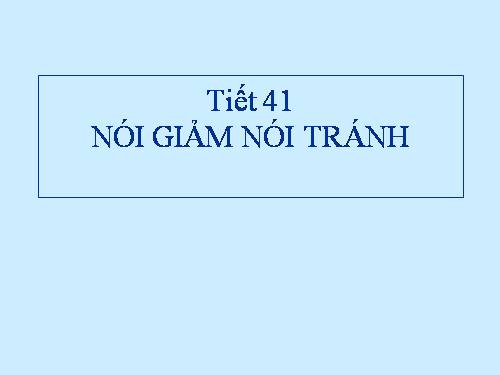 Bài 10. Nói giảm nói tránh