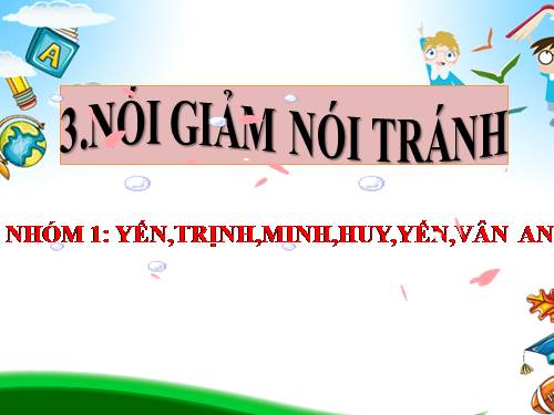 Bài 10. Nói giảm nói tránh