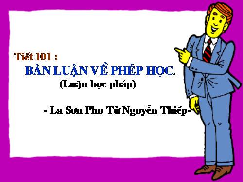 Bài 25. Bàn luận về phép học (Luận học pháp)