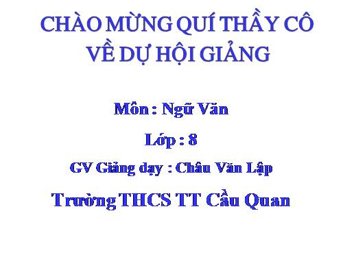 Bài 22. Chiếu dời đô (Thiên đô chiếu)