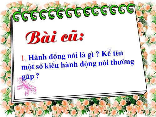 Bài 26. Hội thoại