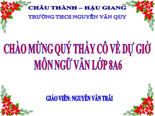 Bài 23. Hịch tướng sĩ