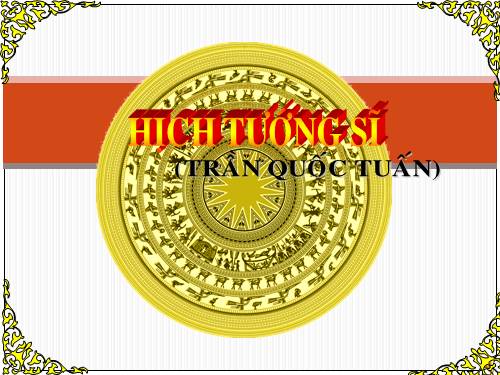 Bài 23. Hịch tướng sĩ