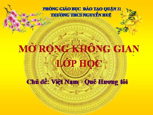 Mở rộng không gian lớp học lớp 8