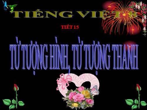 Bài 4. Từ tượng hình, từ tượng thanh